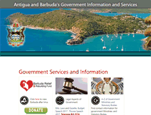 Tablet Screenshot of ab.gov.ag